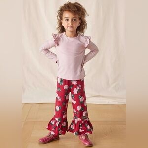 Matilda Jane Rose Bud Floral Ruffle Pants